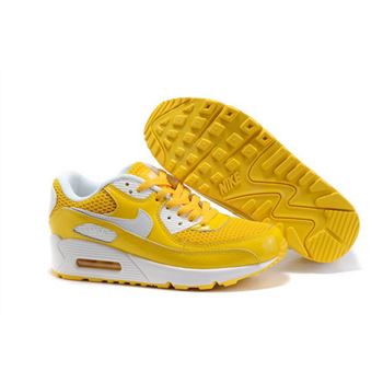 Nike Air Max 90 Womens Shoes Wholesale Yellow White Netherlands